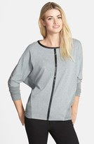 Thumbnail for your product : Vince Camuto 'Saturday' Jersey Shirt (Regular & Petite)