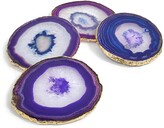 Thumbnail for your product : ANNA New York Lumino Set of 4 Agate Coasters