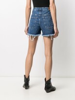 Thumbnail for your product : Diesel Raw-Edge Denim Shorts