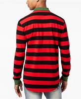 Thumbnail for your product : Reason Men's Bee Embroidered Rugby Stripe Polo