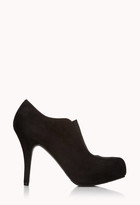 Thumbnail for your product : Forever 21 Sleek Faux Suede Booties