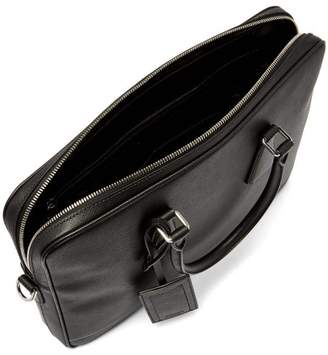Prada Saffiano Leather Briefcase - Mens - Black