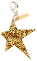 Thumbnail for your product : Edie Parker Star Bag Charm, Gold/Silver