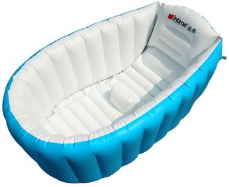 SHENGXIA Toddler Inflatable Baby Bathtub Infant Travel Folding Non-slip Bathing Tub