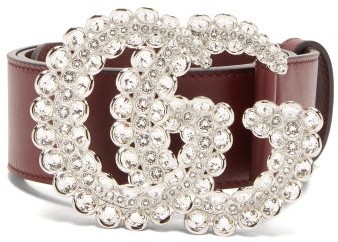 gg rhinestone belt