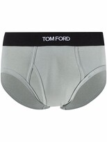 Thumbnail for your product : Tom Ford Logo-Waist Cotton Briefs