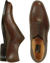 Thumbnail for your product : Moreschi Londra - Dark Brown Calfskin Cap Toe Oxford Shoes