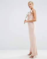 Thumbnail for your product : ASOS Design Bridesmaid Bias Cut Satin Maxi Dress