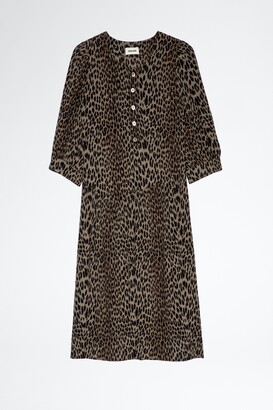 Zadig & Voltaire Risla Leopard Dress