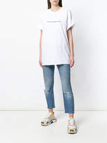 Thumbnail for your product : F.a.m.t. We Are Strangers Again' White Tee
