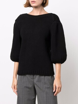 BA&SH Castille knitted top