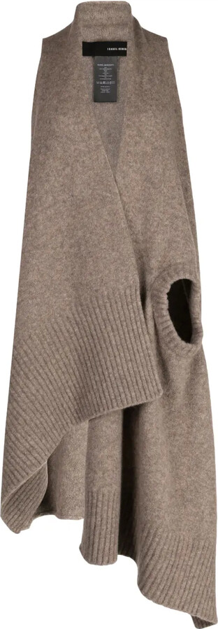 Asymmetric Sleeveless Vest