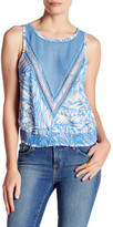 Thumbnail for your product : Plenty by Tracy Reese Smocked Eyelet Tank