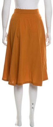 Etro Silk Knee-Length Skirt