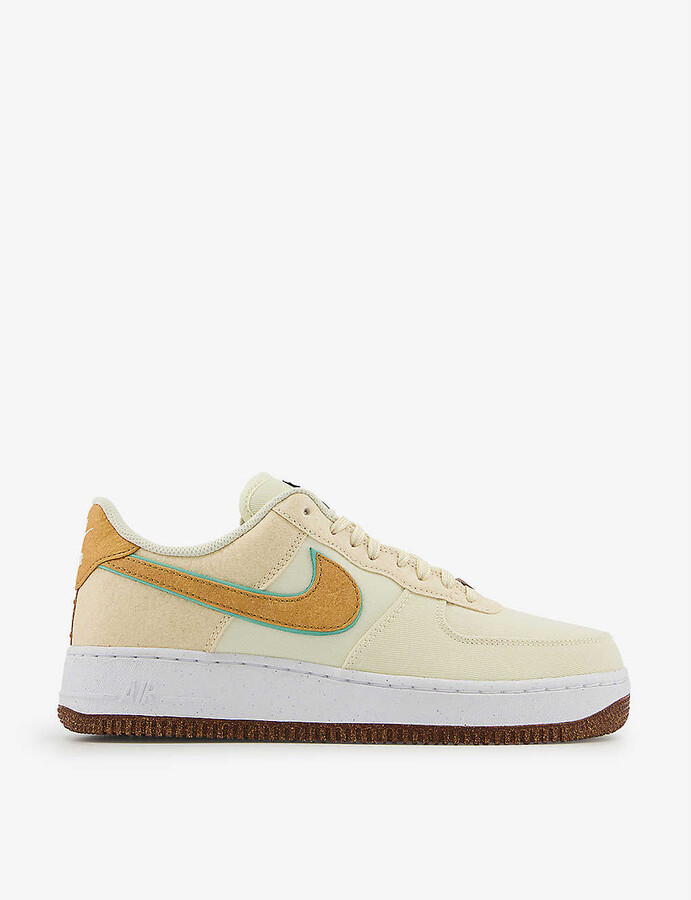 recycled canvas air force 1