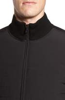 Thumbnail for your product : Bugatchi Quilted Front Wool Zip Front Sweater Jacket