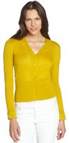 Thumbnail for your product : Burberry dandelion cashmere-cotton cropped cardigan