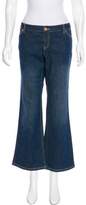 Thumbnail for your product : MICHAEL Michael Kors Mid-Rise Wide-Leg Jeans w/ Tags