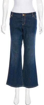 MICHAEL Michael Kors Mid-Rise Wide-Leg Jeans w/ Tags
