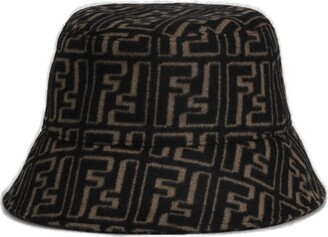 Fendi Roma Logo Cotton & Cashmere Beanie - ShopStyle Hats