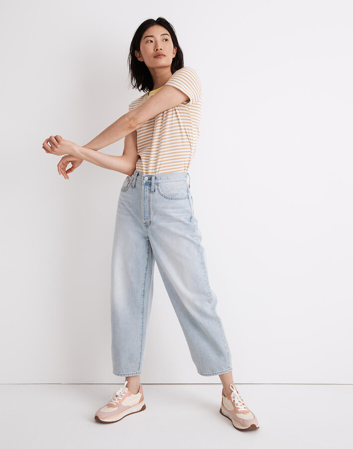 Madewell Tall Balloon Jeans in Fitzgerald Wash - ShopStyle
