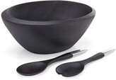 Thumbnail for your product : Nambe Noir Salad Bowl with Servers