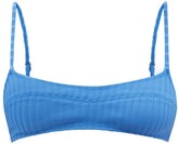 Thumbnail for your product : Solid & Striped The Elsa Ribbed Bikini Top - Blue