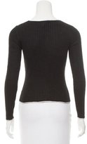 Thumbnail for your product : Chanel Rib Knit Cashmere Top