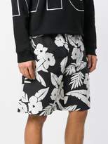 Thumbnail for your product : MSGM floral print Bermuda shorts