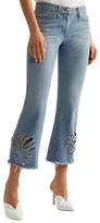 Thumbnail for your product : 3x1 Freja Cropped Cutout High-rise Bootcut Jeans