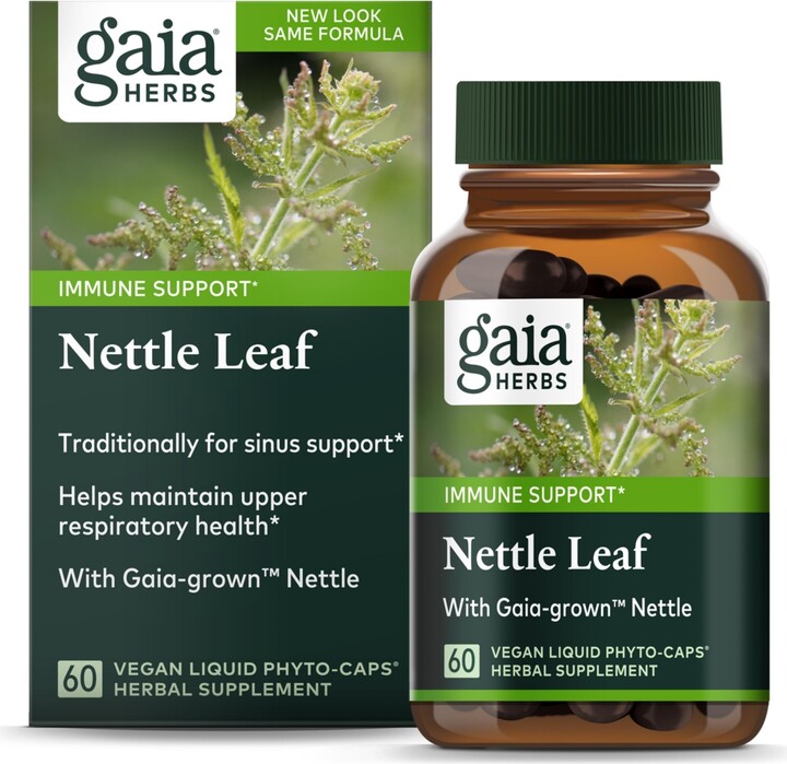 Gaia Herbs Nettle Leaf - Immune, Respiratory, and Sinus Support Supplement - Helps Maintain Upper Respiratory Health - Supports Immune Health - 60 Liq