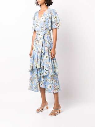 Tanya Taylor Brittany floral-print dress
