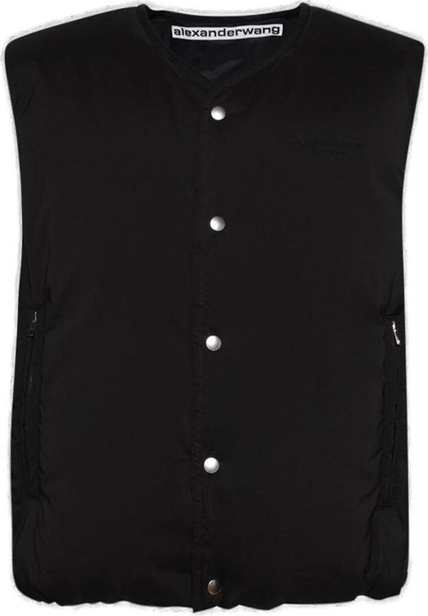 Alexander Wang Moto Puffer Gilet