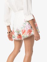 Thumbnail for your product : Zimmermann Bellitude floral shorts