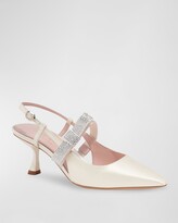 Thumbnail for your product : Kate Spade Maritza Pave Bow Slingback Pumps