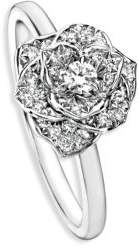 Piaget Rose Diamond & 18K White Gold Ring