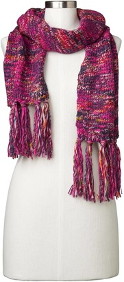 Gap Multi-color marled fringe scarf