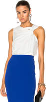 Thumbnail for your product : Victoria Beckham Fluid Cady Sleeveless Knotted Top