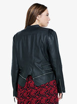 Thumbnail for your product : Torrid Faux Leather Zip Jacket