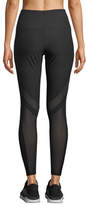 Thumbnail for your product : Chloé Nylora Mesh Panel Activewear Leggings