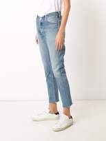Thumbnail for your product : RE/DONE relaxed cropped jeans