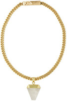Thumbnail for your product : Cornelia Webb Gold-tone Quartz Necklace