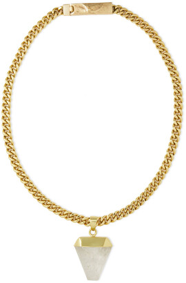 Cornelia Webb Gold-tone Quartz Necklace