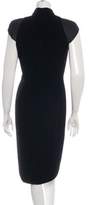 Thumbnail for your product : Magaschoni Velvet Lace Panel Dress