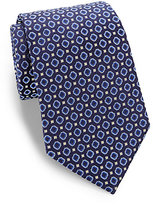 Thumbnail for your product : Armani Collezioni Circle Medallion Silk Tie