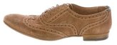 Thumbnail for your product : Paul Smith Suede Round-Toe Oxfords