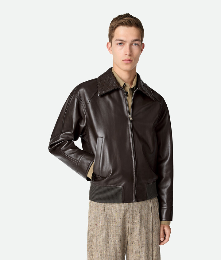 Bottega Veneta Leather Blouson