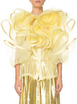 Thumbnail for your product : Marc Jacobs Ruffled Organza Top