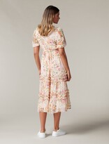 Thumbnail for your product : Ever New Meg Scoop-Neck Ruffle Midi Dress