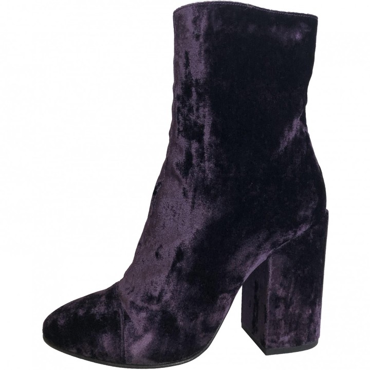 dries van noten velvet boots